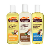 Palmer's Body Oil Variety Pack, Cocoa Butter, Coconut, and Shea, Dermatologist Approved, Instant Absorption, Bath, Body & Shower, 3 Pack (8.5ml x 3)